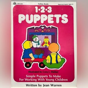 Totline Books Simple Puppets To Make (1989)